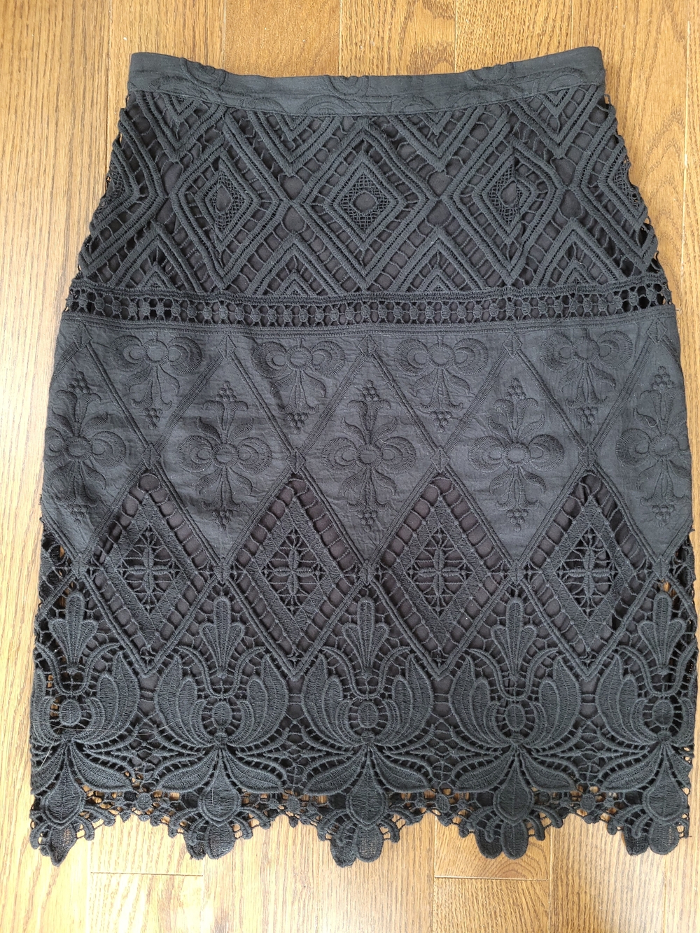 Moulinette Soeurs Garden Silhouettes Lace Skirt